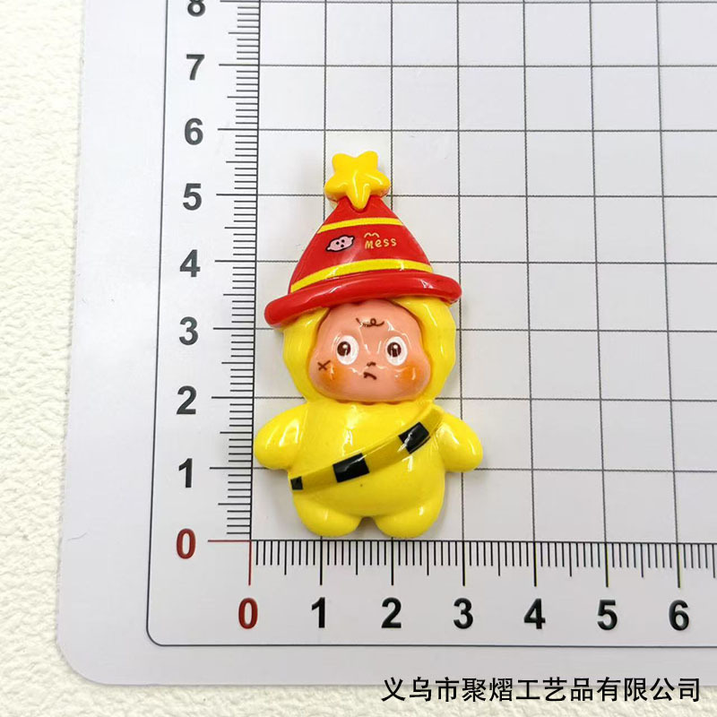 可爱星星人卡通diy树脂配件手工奶油胶发夹钥匙扣手机壳饰品材料|undefined