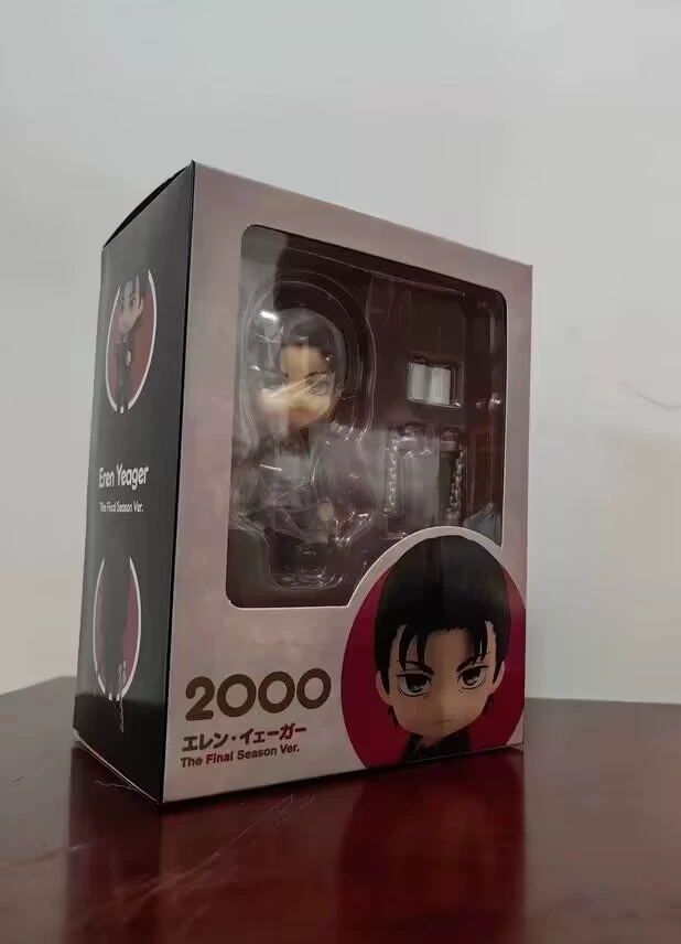 Фигурки (Attack on Titan) чиби подвижные, ≈10 см, раскрашенные, коллекционный набор
