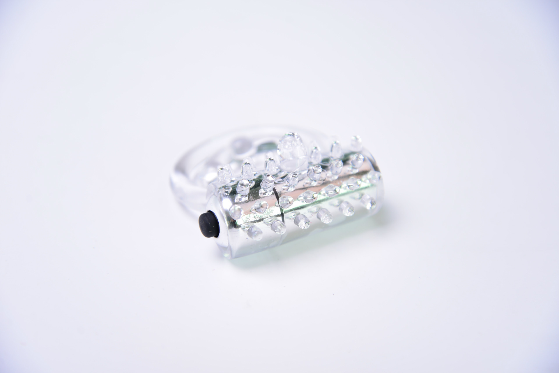 Yuechao Concentric Dual Delay Ring, TPE Cock Ring for Longer Lasting, Classic Blue Model — detail image 2