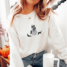 Q 60929 Halloween Pumpkin Pattern Sweatshirt ��ʥ������