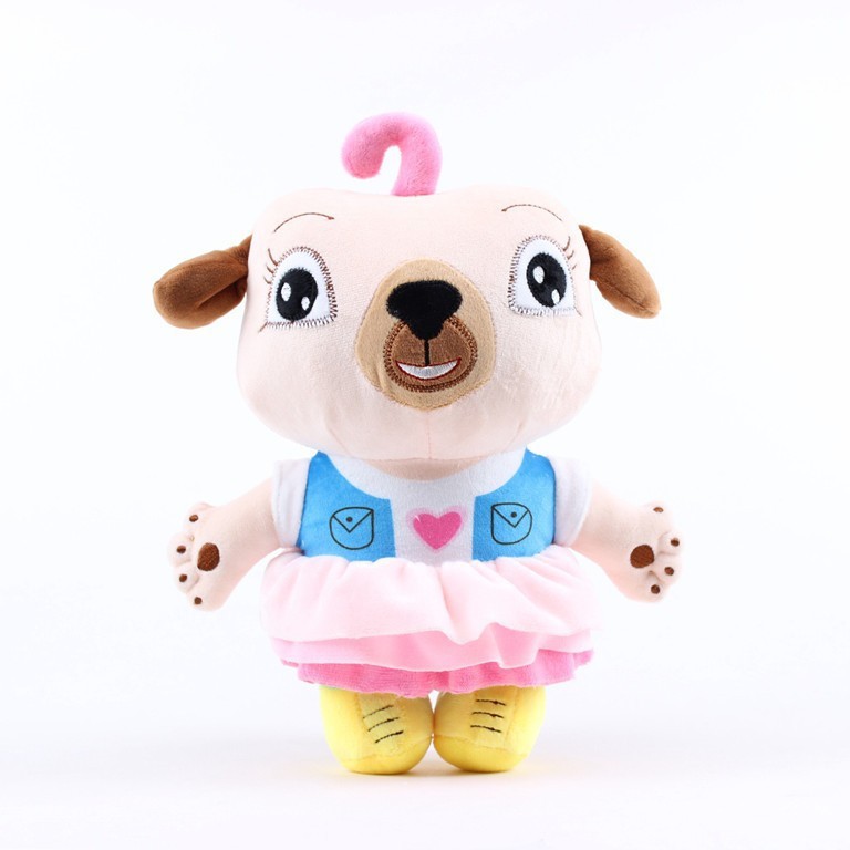 かわいい動物ペットピンクスカート犬とネズミぬいぐるみキャッチャーマシン人形人形ギフト|undefined