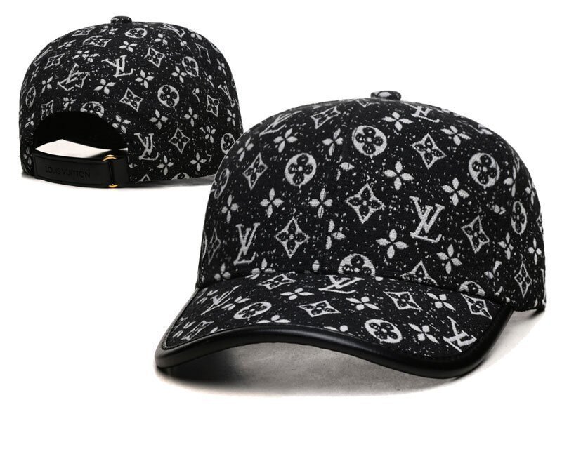 Louis Vuitton Monogram Cap Black