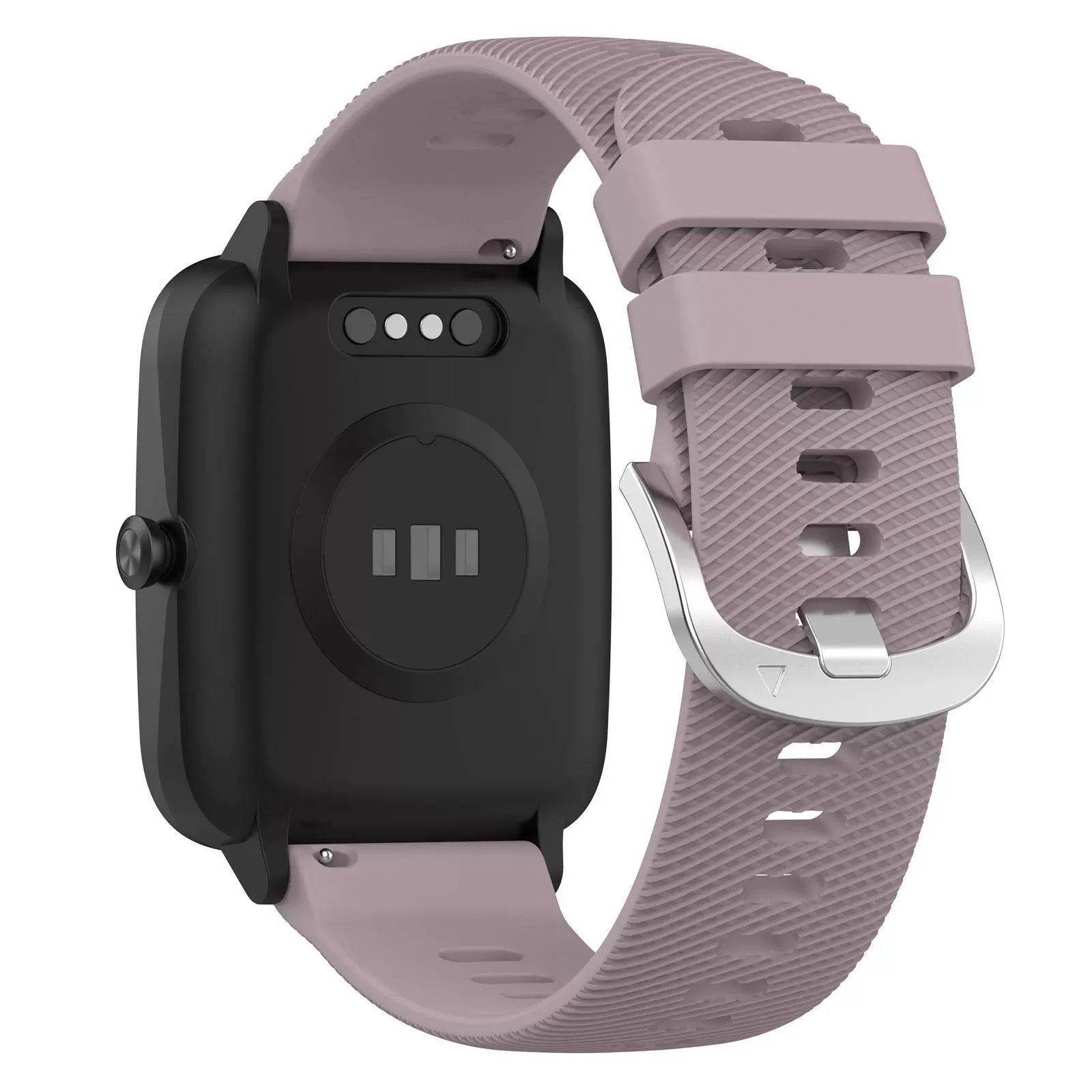 Silicone watch strap, 19mm