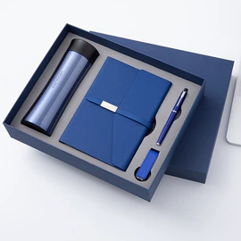 商务礼品套装;笔记本记事本;保温杯