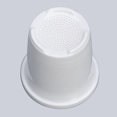 WBZ7水杯茶葉內膽過濾網配件全瓷孔分離泡茶壺茶杯茶隔茶漏陶瓷帶