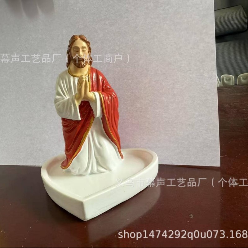 跨境新品Virgin Mary Rosary Holder玫瑰念珠架|undefined