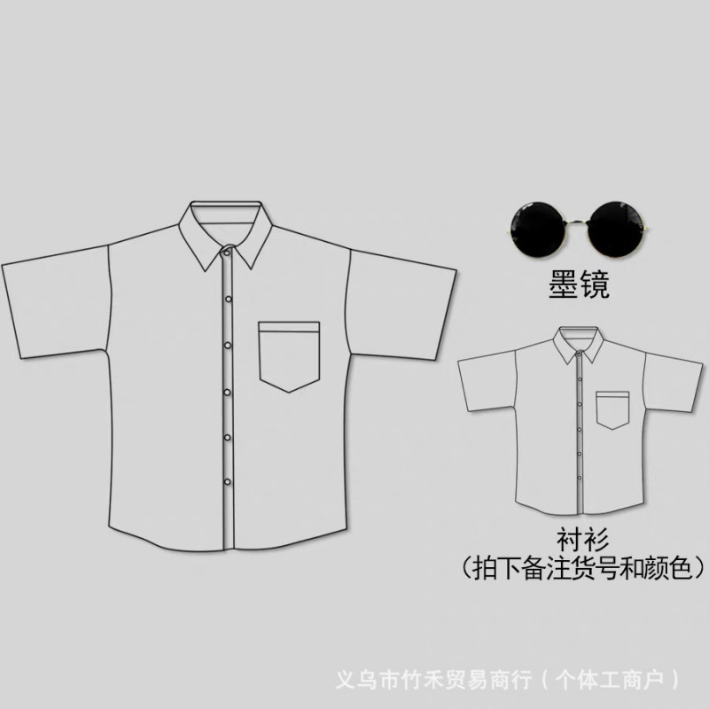 ベストマンスーツ、兄弟シャツ、メンズ半袖パンツ、兄弟スーツ、夏の結婚式、面白いパフォーマンススーツ、卸売可能|undefined