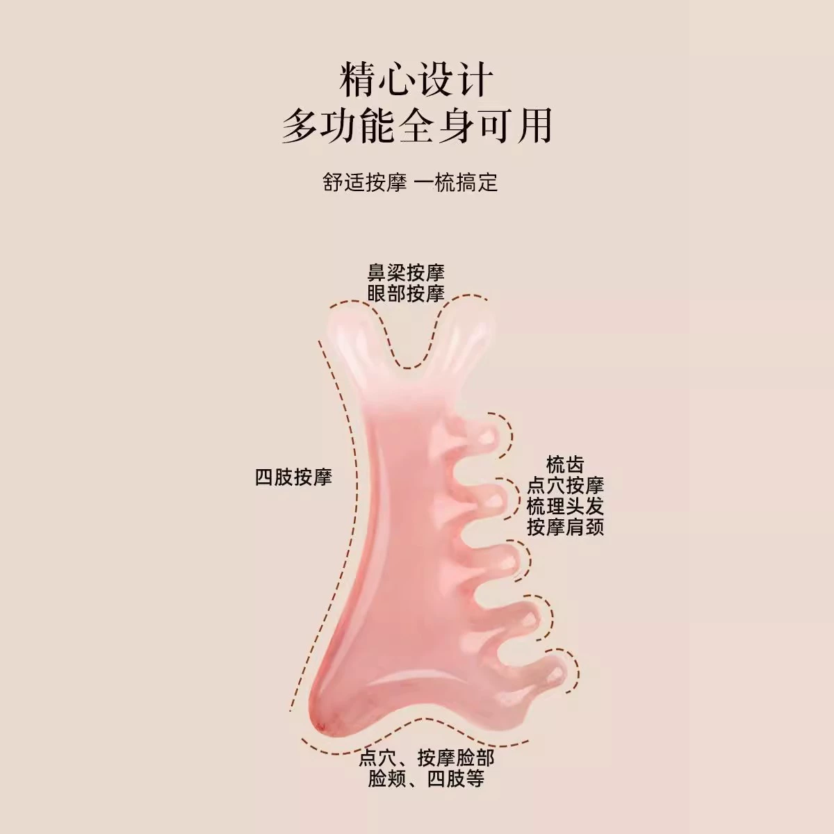 Массажная расческа головы меридиан расчесывание головы массаж мужчин и женщин соскоб кожи головы