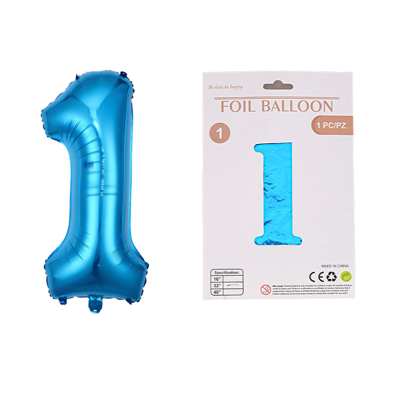Globo de película de aluminio digital de 32 pulgadas, tarjeta de papel, tapa dura, paquete individual, cuerpo delgado, fiesta digital, globo decorativo flotante