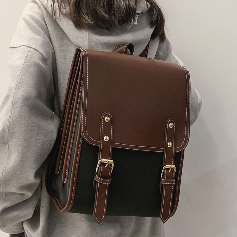 Women's backpack 2026 new fashion Korean style ins style high school student backpack large capacity versatile travel backpack