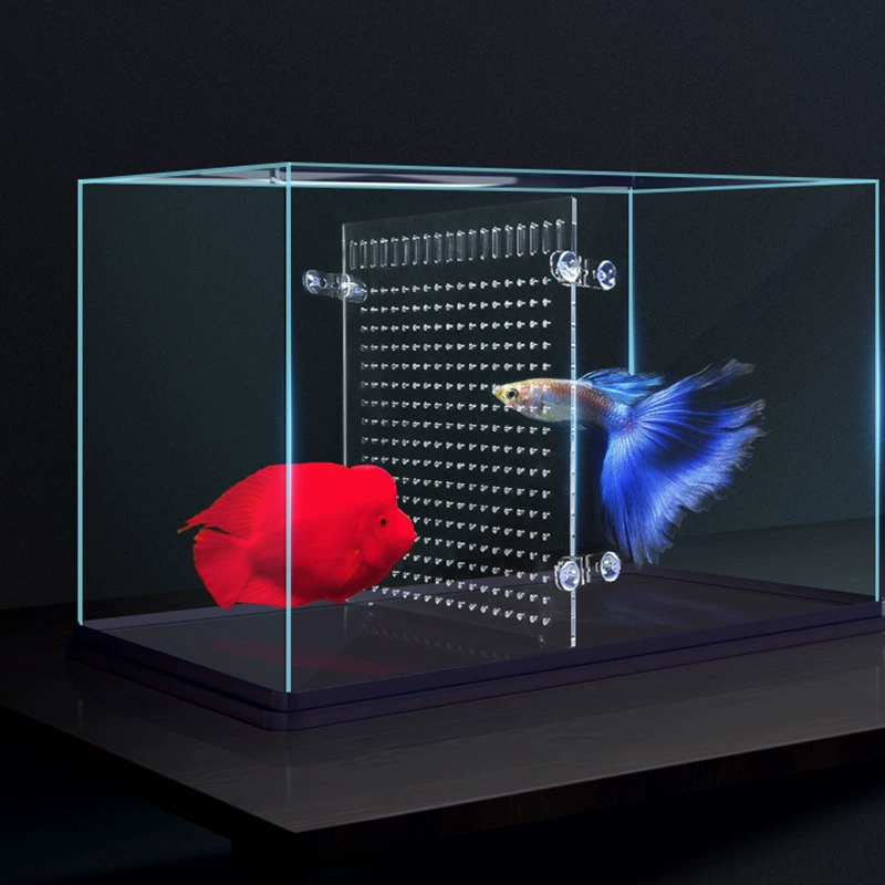 Прозрачная акриловая заслонка аквариума изолирующая сетка разделительная пластина гуппи инкубатор аквариума