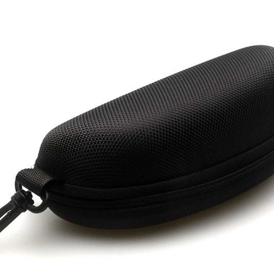 glasses case EVA Zipper Box oxford black Zipper Box Nimble Portable Hooks sunlight Mirror box Manufactor wholesale