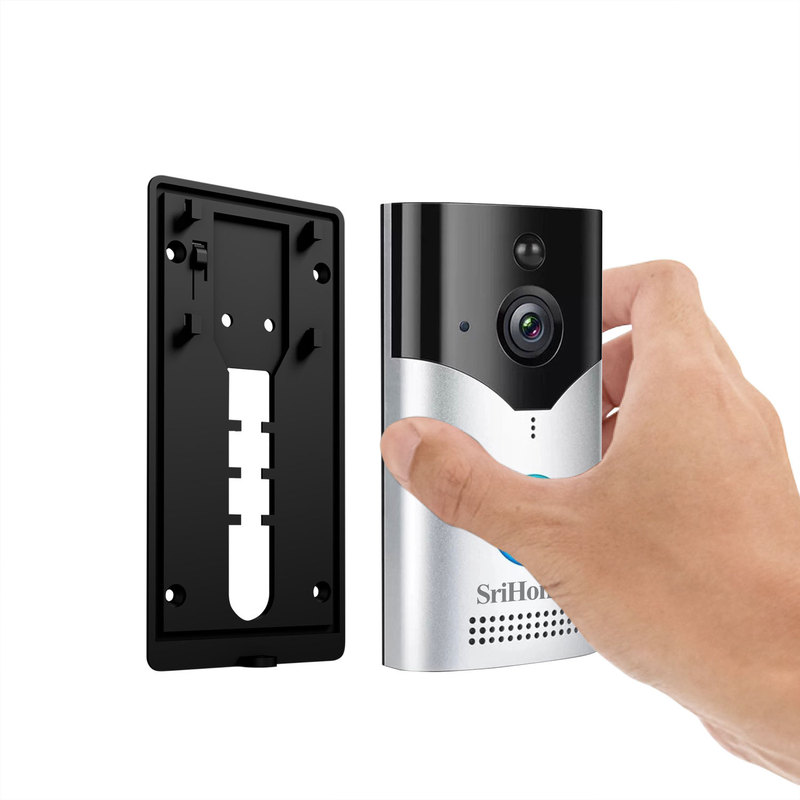 Srihome 400 万 HD ビデオ ドアベル 5inch スクリーン ドアベル ビルディング インターホン モニター ホーム 盗難防止|undefined