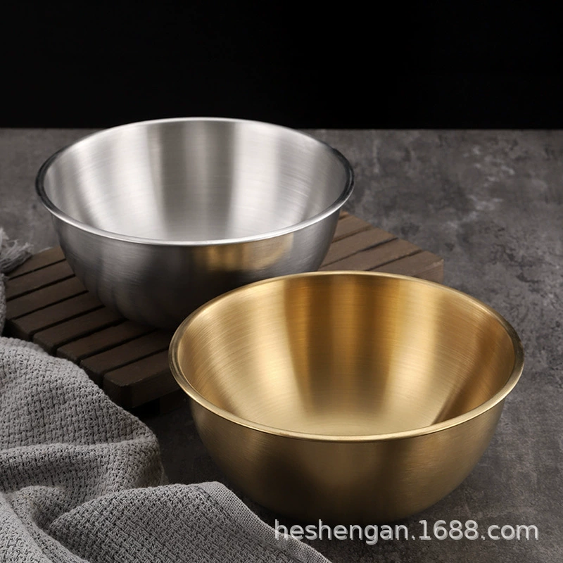 High quality Korean tableware stainless steel scaled