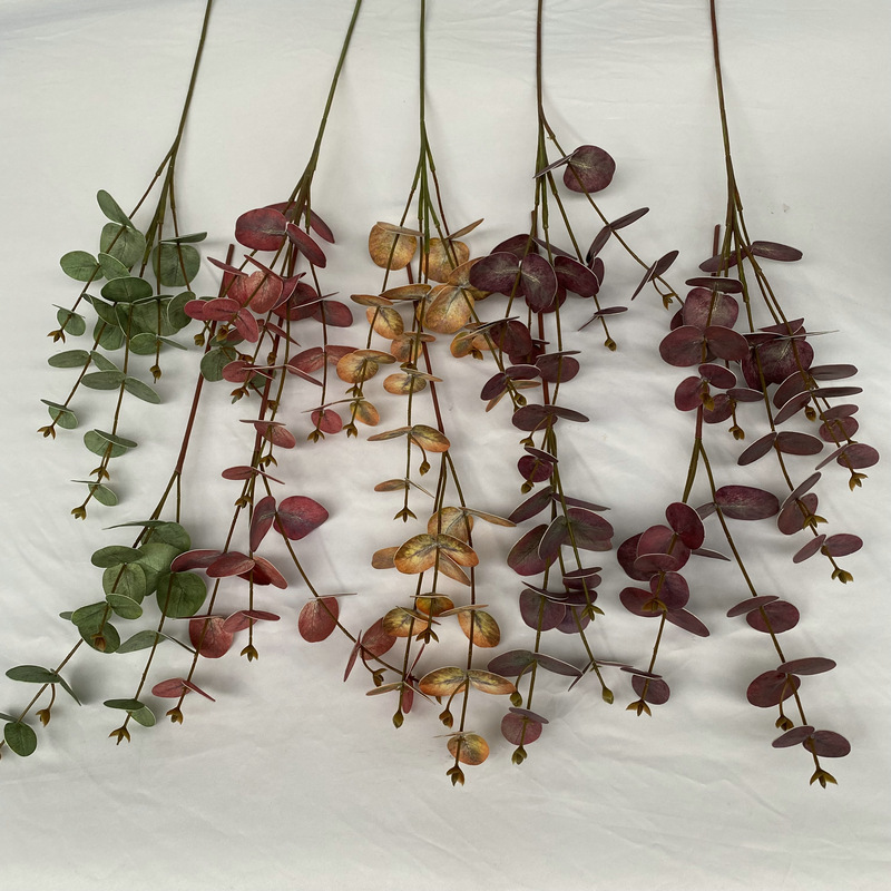 Simulation eucalyptus bundle 3D printing money leaf home decoration simulation green plant simulation leaf distribution wholesale