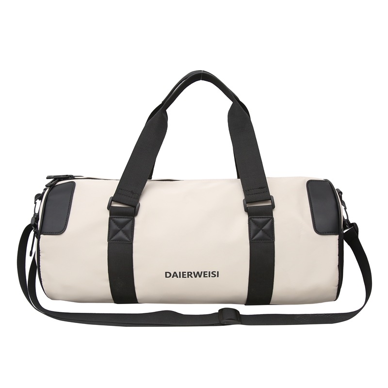 Bolsa de viaje corto de gran capacidad bolsa de entrenamiento de baloncesto bolsa de entrenamiento de almacenamiento simple bolsa de equipaje neutral