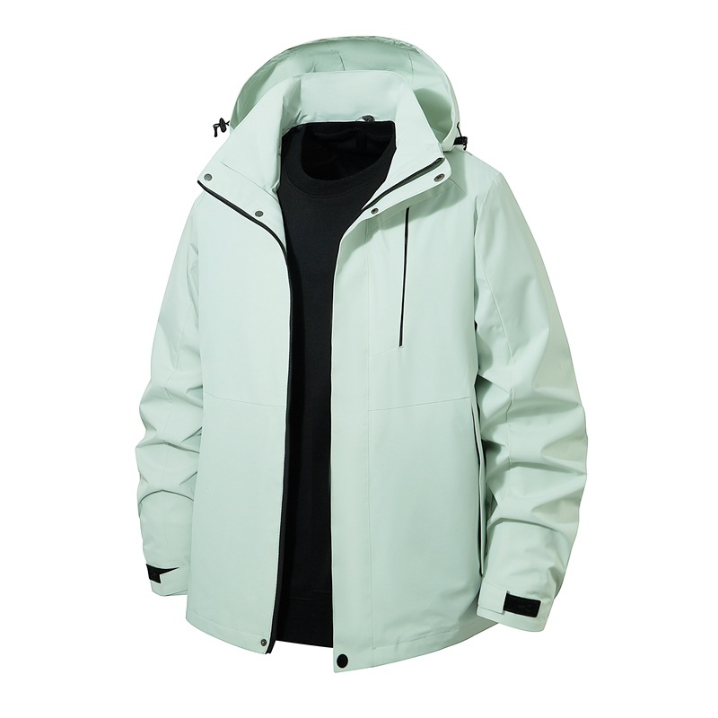 2025 new outdoor assault clothing men's and women's windproof waterproof hiking suit jacket coat group tooling printable LO