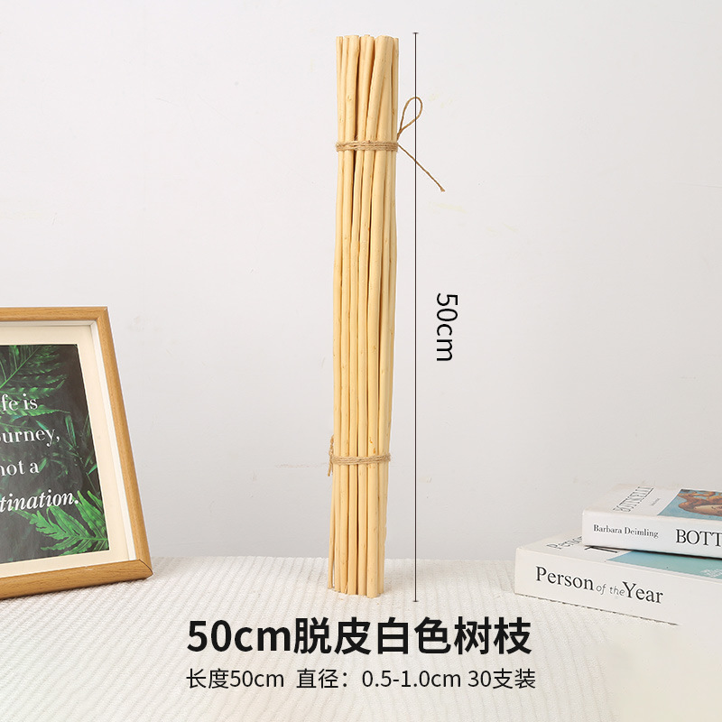 30 cành trắng 50cm dày khoảng 0,5-1cm