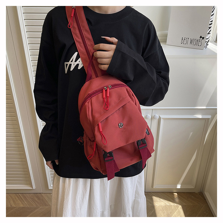 Large-capacity backpack 2025 new style casual Korean-style schoolbag, niche women's travel bag, class commuting bag undefined