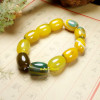 Onyx green bracelet jade natural stone, wholesale