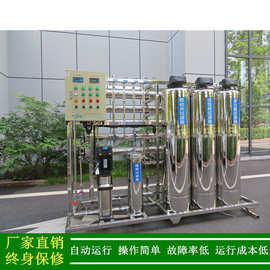 绿健厂家供应RO净化水器设备反渗透装置二级RO反渗透水处理系统