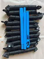 45cm длинные DIY бигуди без тепла и повреждений волос Спиральные вьющиеся трубки для вьющихся волос палки для волос инструмент для моделирования волос артефакт