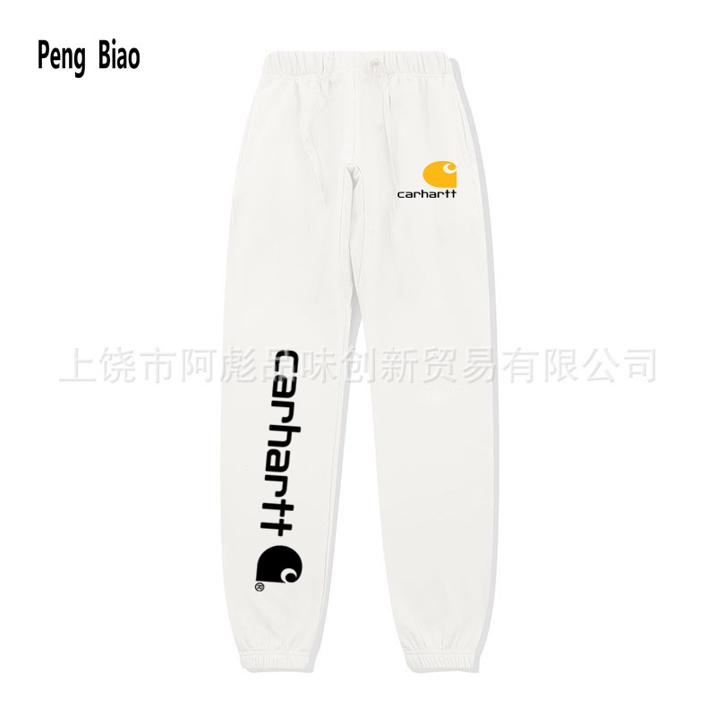 Cross-Border Amazon Carhartt European and American Style Unisex Fleece-Lined Sweatpants Loose Jogger Pants Long Pants for Autumn and Winter Cross-Border Amazon Carhartt European and American Style Unisex Fleece-Lined Sweatpants Loose Jogger Pants Long Pants for Autumn and Winter