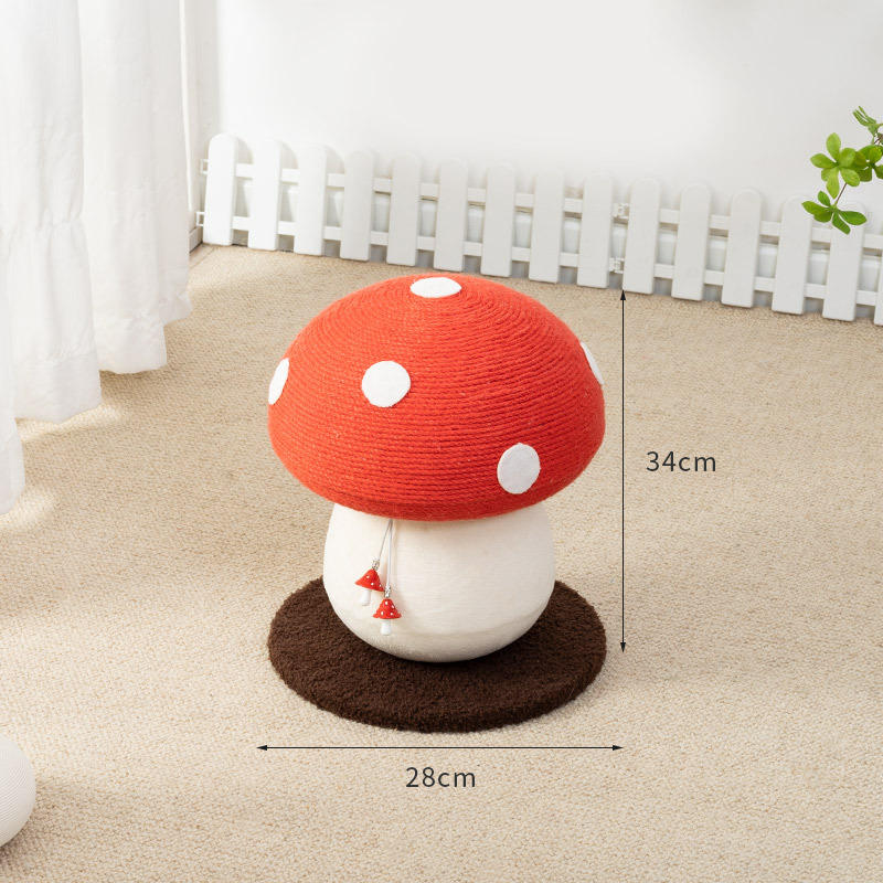 빨간 우산 버섯 등반 프레임