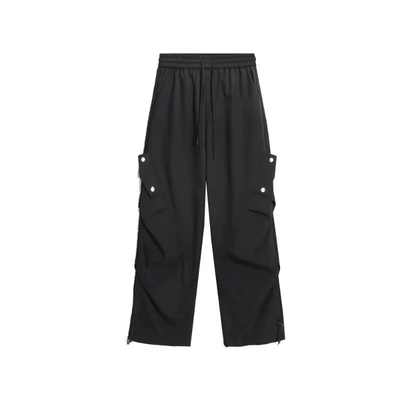 Spring water repellent trousers, American style, loose fit