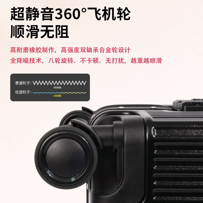 Fábrica Eyetheme maleta de ojos grandes cerradura de cifrado cerradura de aduanas maleta de embarque maleta de viaje cajas de tracción A153#