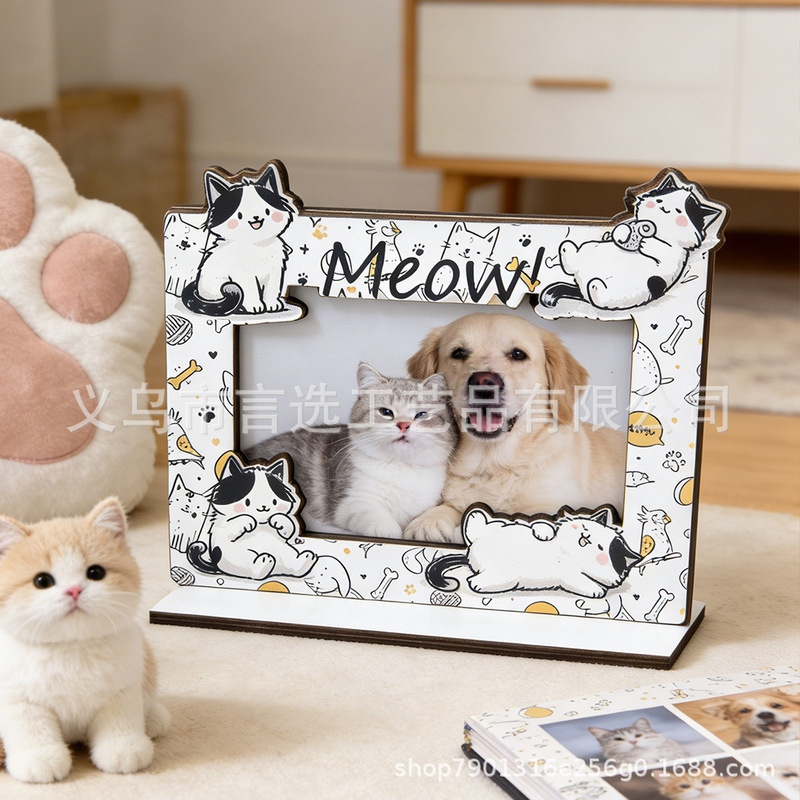 Cross-Border Desktop Photo Frame Durable Wooden Photo Display Stand Modern Aesthetic Living Room Decoration Accessories Cross-Border Desktop Photo Frame Durable Wooden Photo Display Stand Modern Aesthetic Living Room Decoration Accessories