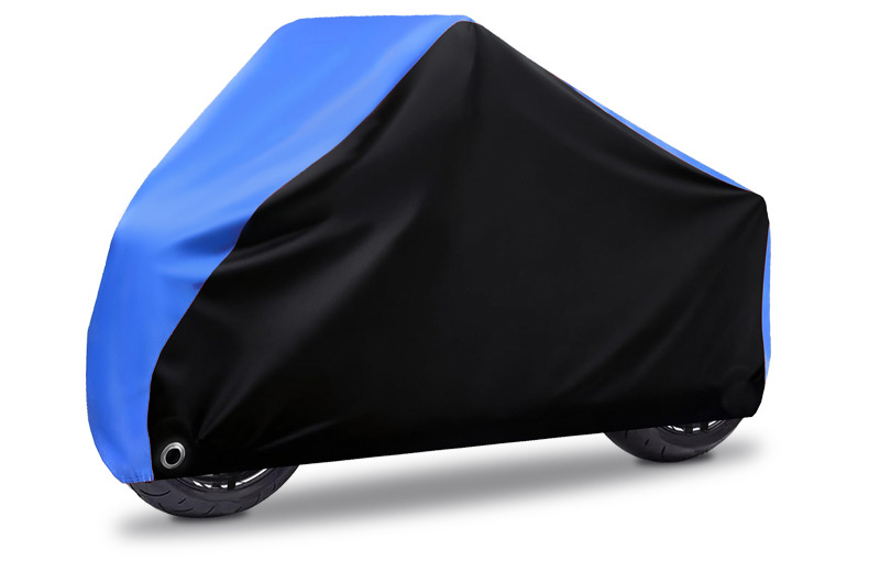 Popular Cross-Border Export Item: Thickened Motorcycle Cover for Sun Protection, Rain Protection, and Dust Protection. Full Motorcycle Cover, Rain Cover