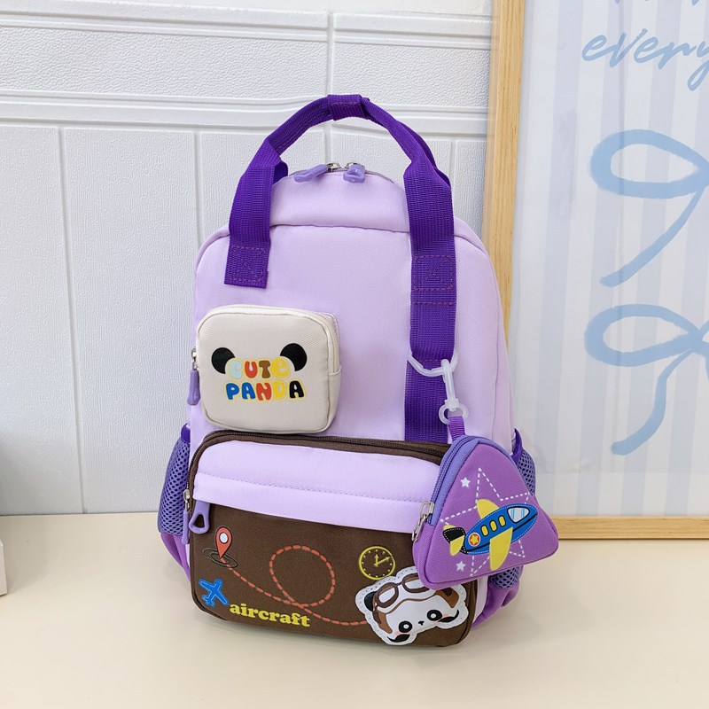 Nuevas mochilas de jardín de infantes para niños y niñas mochilas de moda caricatura lindas mochilas ligeras para niños comercio exterior transfronterizo