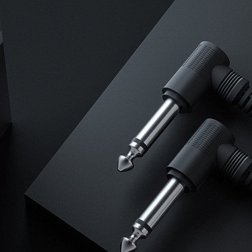 Wholesale flat electric guitar effects cable 15cm audio single guitar effects cable