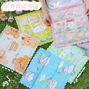Ice Mat Ice Mat Cooling Student Dormitory Office Nap Car Waterproof Cute Cushion No Water Injection Mat