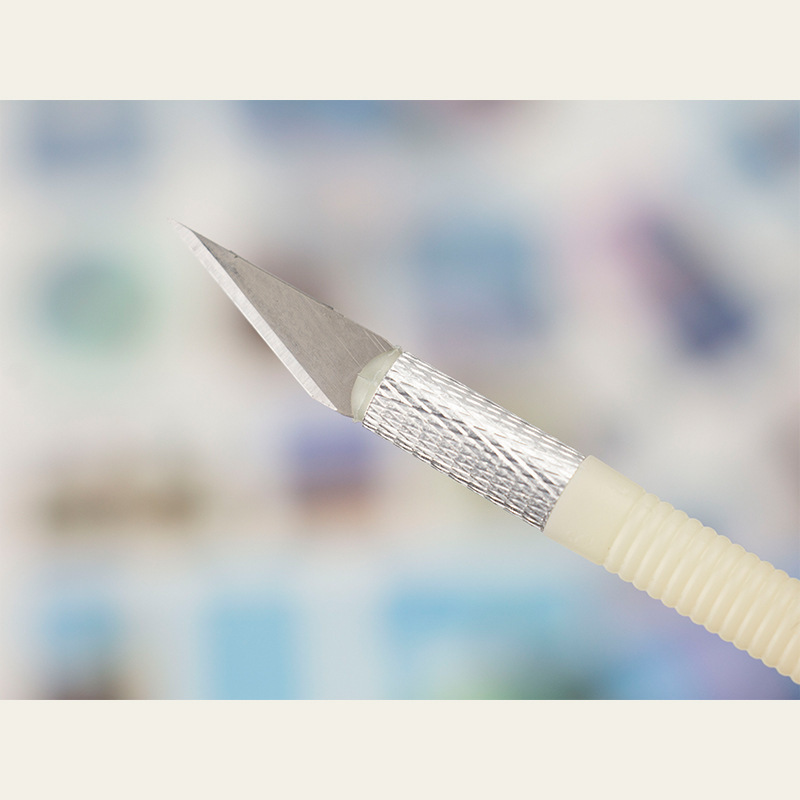 ダーシュゴムスタンプ彫刻ナイフ携帯電話フィルム彫刻ナイフペンナイフ学生ノートブックユーティリティナイフ紙切断 1 刃|undefined