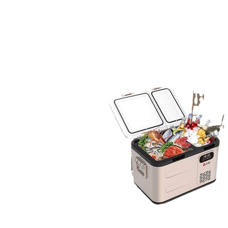 志高車載冷蔵庫冷凍圧縮機12v24v車家両用冷凍冷凍車トラック小型冷凍庫|undefined