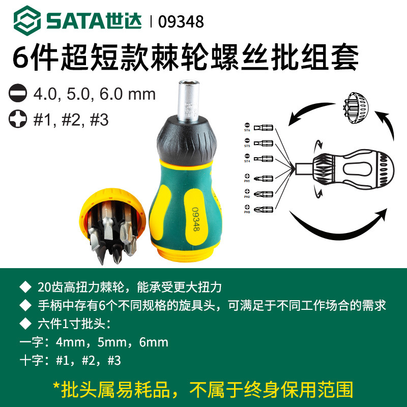 Shida ラチェットドライバーセット 多機能双方向省力ドライバー オールインワンクイックドライバーツール 09350|undefined