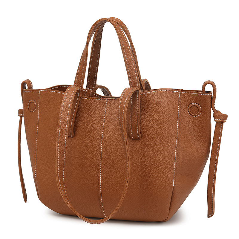 Grande borsa a spalla da donna in stile coreano per lavoro_voghion.com