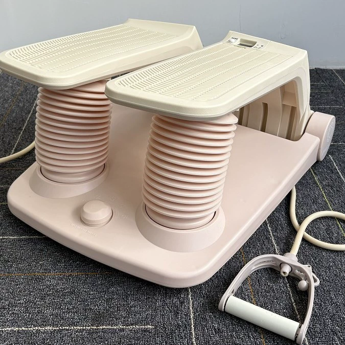 Air Stepper Home Fitness Stepper Fat Reduction Shaping Climbing Machine with Pull Rope Multifunctional Home Leg Beauty Machine