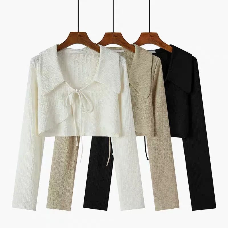 Короткая кардиган-кофта без рукавов, куртка от солнца на лето, стиль Chanel, лёгкая, универсальный размер