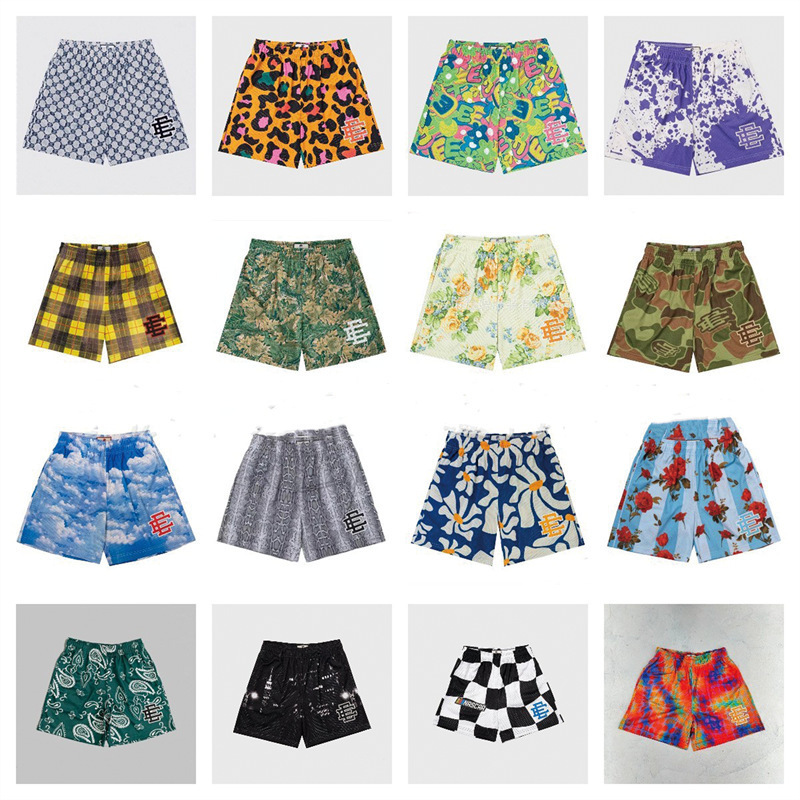 American Eric Emanuel Ee Shorts Men's and Women's Mesh Quick-Drying Quarter-Length Sports Basketball Pants