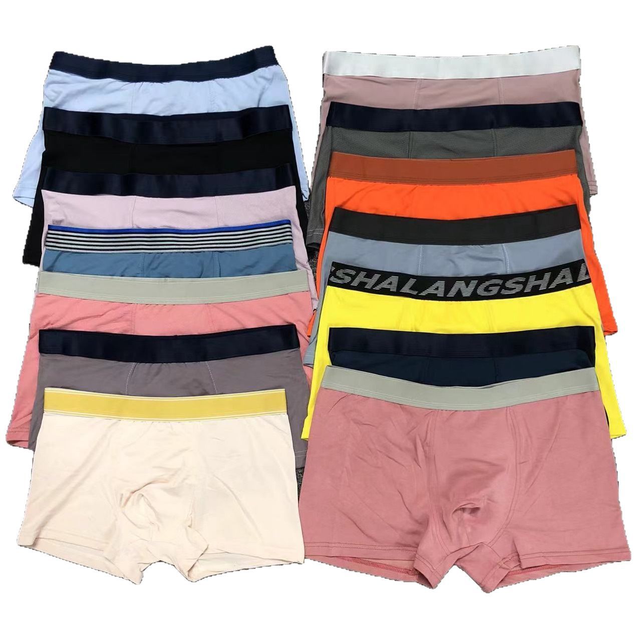 Mix ropa interior para hombres pantalones para niños bóxer pantalones cortos de cuatro esquinas para hombres y adolescentes stock panty
