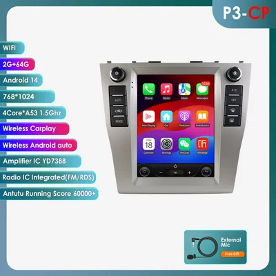 9.7inch Suitable for 06-11 DVD Navigation - wifi-version-quad-core-264g-with-carplay-97inch-suitable-for-06-11-toyota-camry