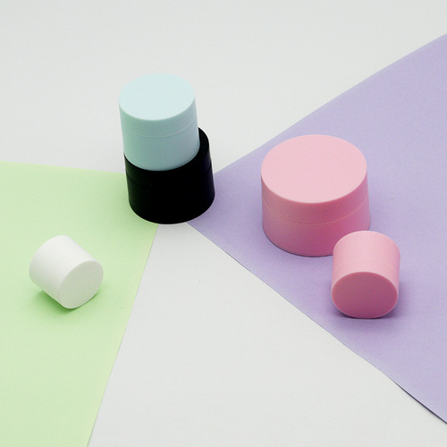 Factory 5g 15g 20g 30g 50g Cream Jar Face Cream Jar Sandpaper Divided Bottle PP Glossy Cream Box