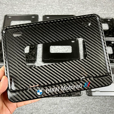 Modified Chunfeng Kawasaki Bmw Honda — Nömrə qabı - bmw-english-label-delivered-with-stainless-steel-screwsshockproof-pads