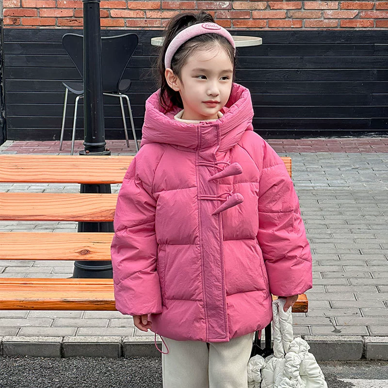 Вельветовая демисезонная детская down jacket для девочек-принцесс, западный стиль, интернет-знаменитость