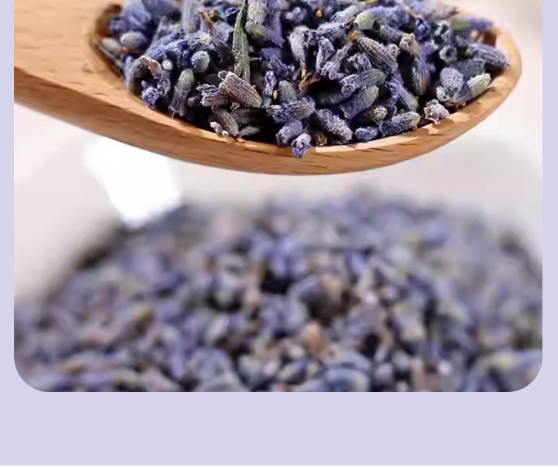 Dried Lavender Buds Xinjiang Yili Aromatic Herbal Flowers 500g Bag for Tea Sachets and Culinary Use in use
