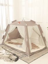 全自动儿童冬季床上帐篷家用大人室内睡觉保暖冬天加厚保温防寒