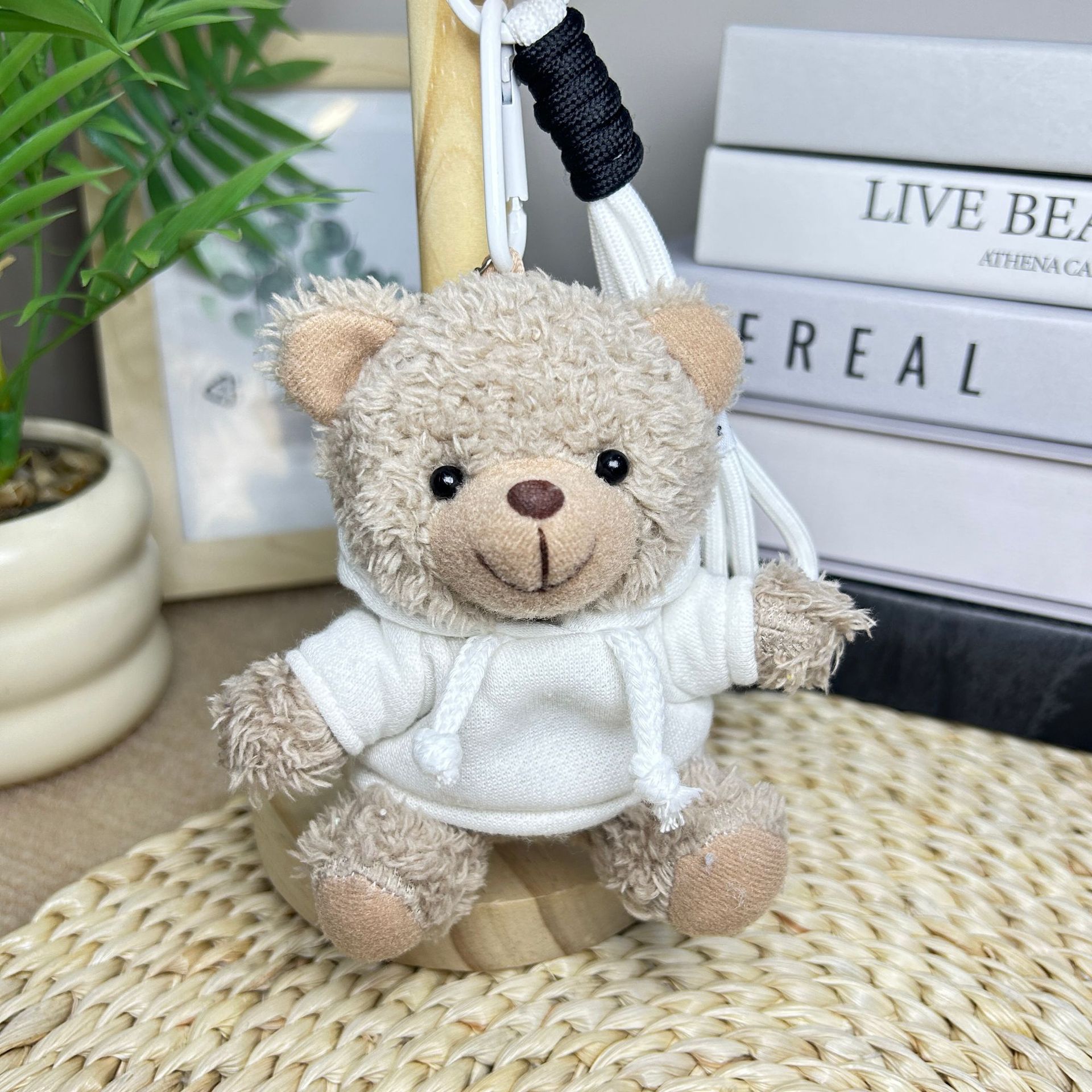 Colgante camiseta Teddy Bear muñeca Teddy Bear muñeca juguetes de peluche temporada de graduación logotipo corporativo regalo muñeca tela